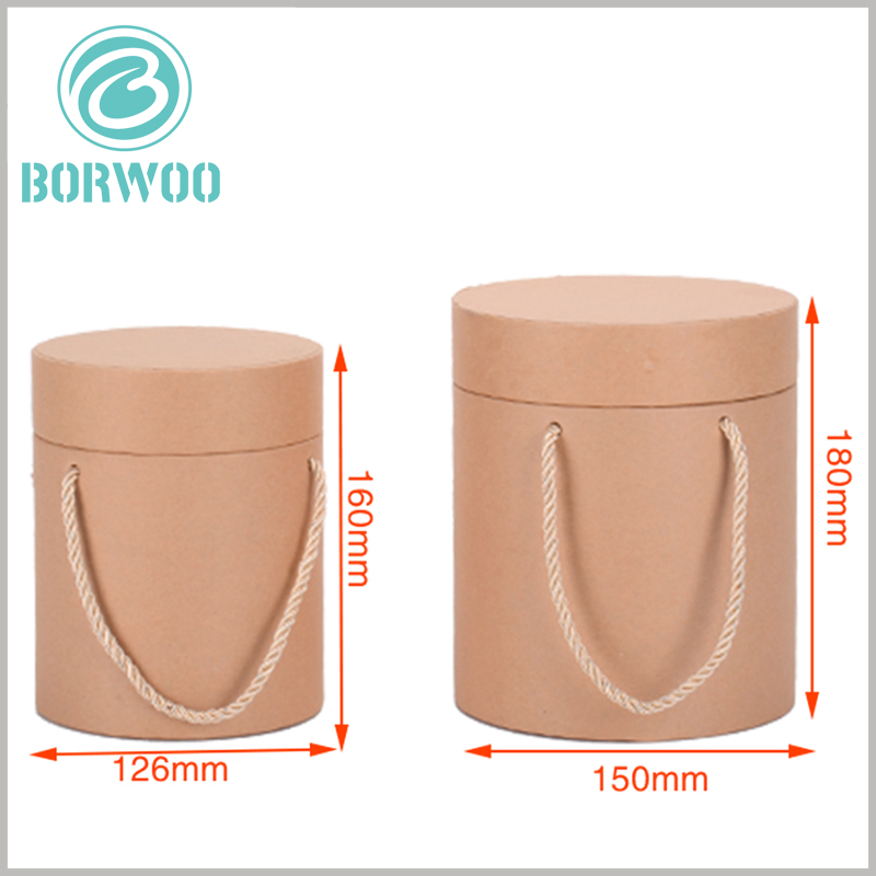 Custom large diameter kraft paper tube packaging boxes wholesale.The diameter is 126mm or more and the height is 160mm or more.