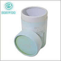 Custom large paper tube packaging for skin care boxes.Paper tube packaging has unique content, which has a good publicity role for the product and promotes product sales