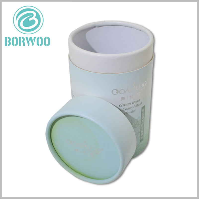 Custom large paper tube packaging for skin care boxes.Paper tube packaging has unique content, which has a good publicity role for the product and promotes product sales