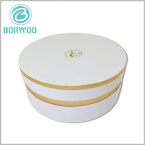 Cute round cardboard gift boxes with lids wholesale