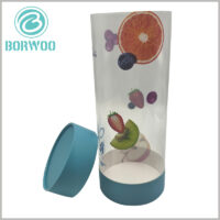 Custom plastic tube packaging for bottle