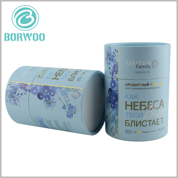 Custom printed cardboard round boxes packaging