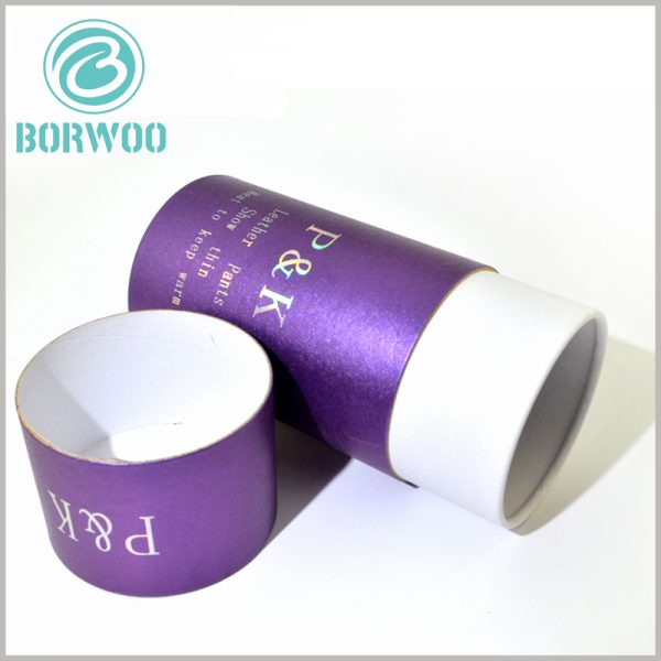 Custom purple fashion tube boxes packaging for Pants