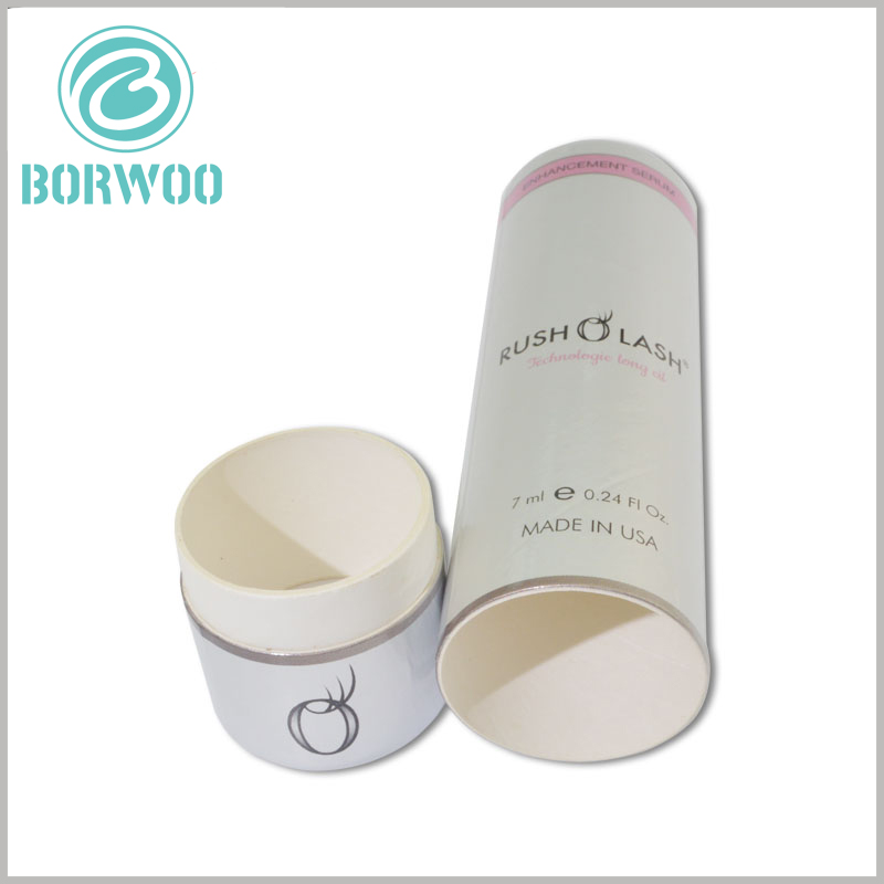Custom round cardboard packaging for eyelashes boxes