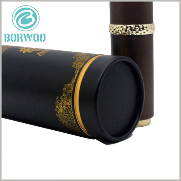 Custom small cardboard tubes packaging boxes for bottles.High-quality round boxes are one of the ways to reflect the value of high-end perfumes and promote the successful sale of perfumes.