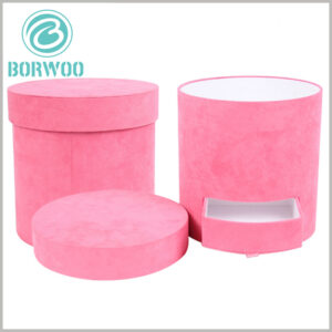 Custom unique velvet tube packaging wholesale