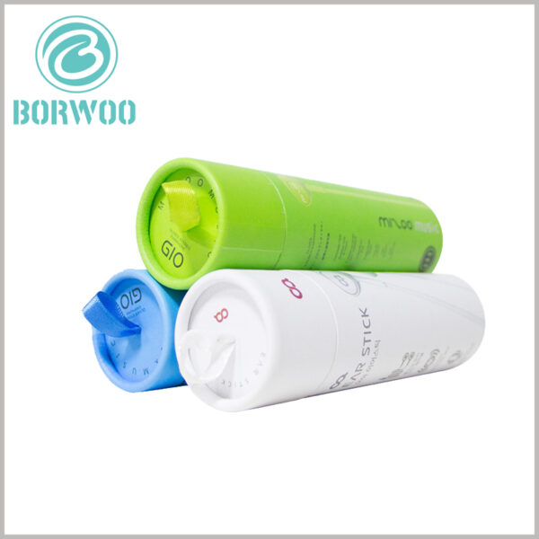 Earplug custom round tube packaging boxes wholesale