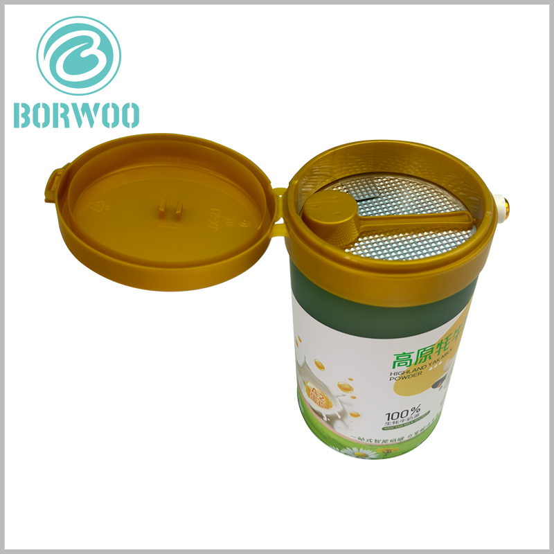 Easy-tear food-grade tube packaging with spoon wholesale