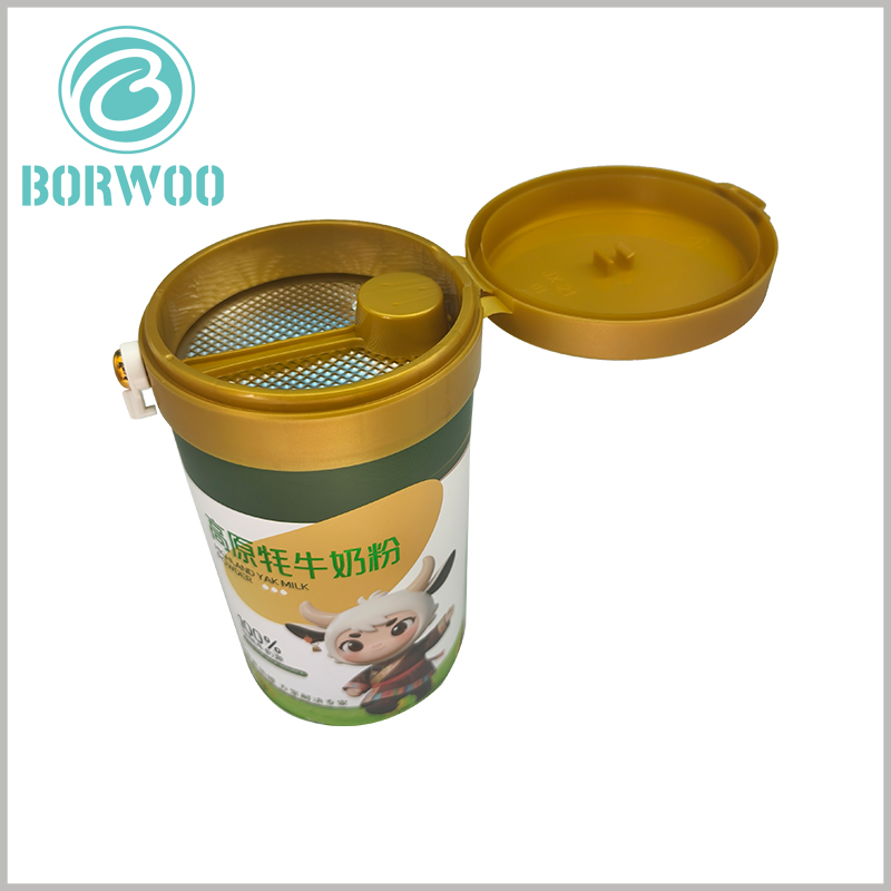 Easy-tear food-grade tube packaging with spoon