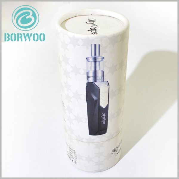 Electronic cigarette oil packaging large round cardboard box