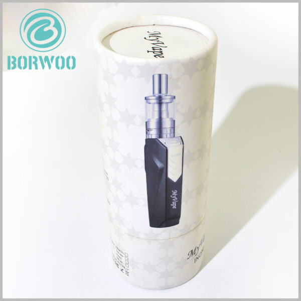 Electronic cigarette oil packaging large round cardboard box