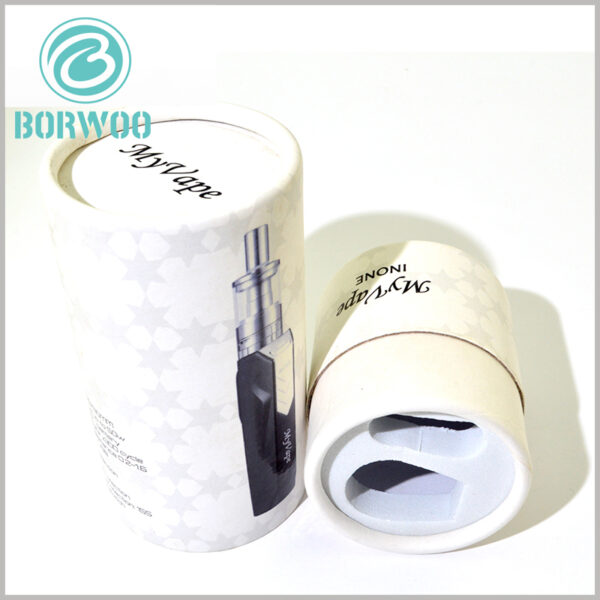 Electronic cigarette tube packaging boxes with insert