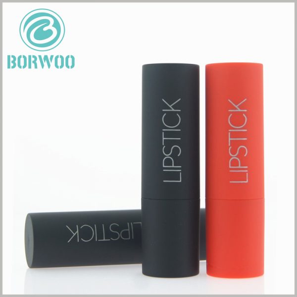 Empty paper lipstick tubes packaging with creative design.Can provide cheap spot paper tube packaging directly