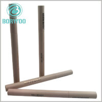 Eyebrow Pencil Packaging Paper Tube boxes with printed, the uniqueness of the packaging increases the appeal of the product