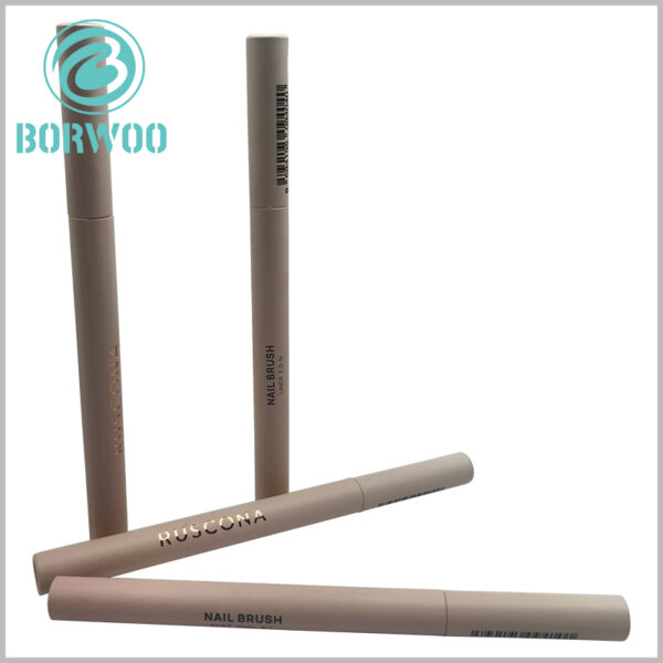 Eyebrow Pencil Packaging Paper Tube boxes with printed, the uniqueness of the packaging increases the appeal of the product