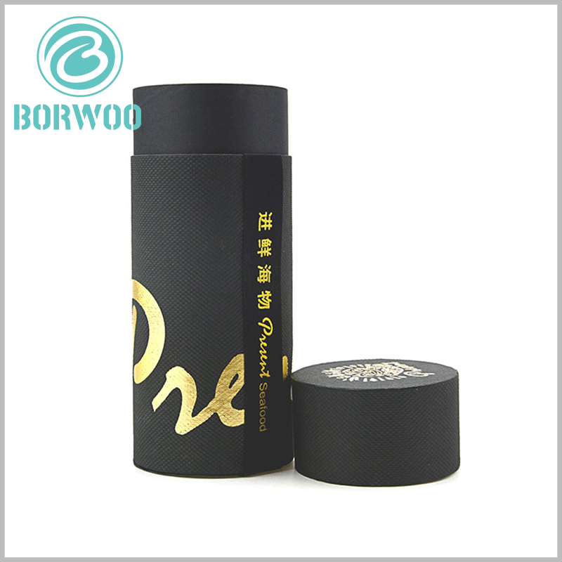 Imitation leather paper food tube packaging box wholesale