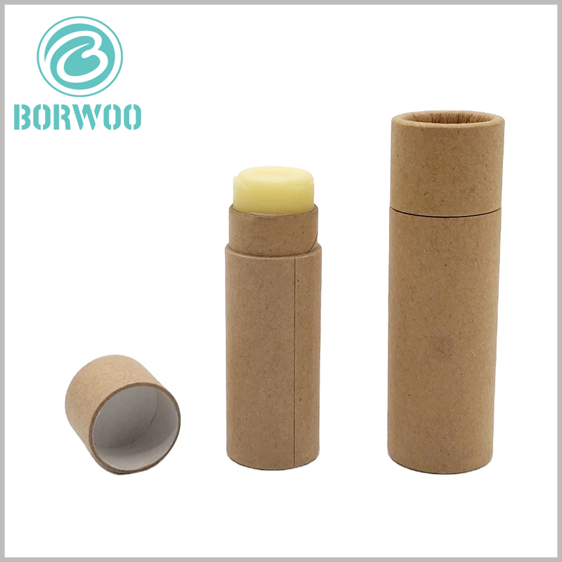 Kraft Deodorant push up tube packaging. The brown outer tube of the packaging makes it easier for customers to feel environmentally friendly.