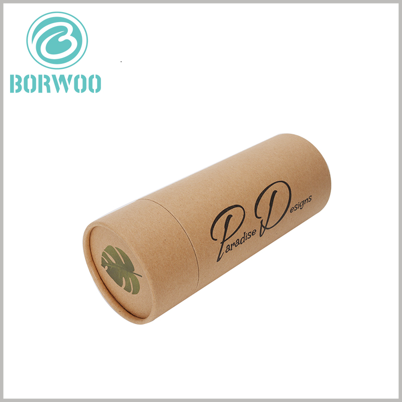 Kraft paper tube packaging boxes with logo wholesale.High quality custom tube packaging can be customized