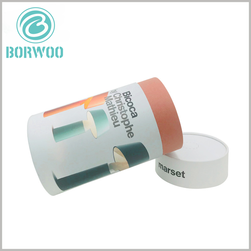 Large diameter cardboard tube packaging boxes wholesale.This tube box is made of 400g kraft paper tube with a thickness of 1.5mm and reinforced with an outer tube of 1mm