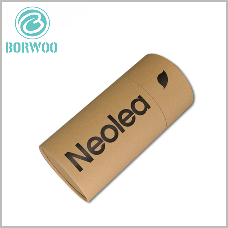 Large kraft paper tube packaging for olive oil.High-volume custom packaging will reduce the unit price of product packaging and form economies of scale