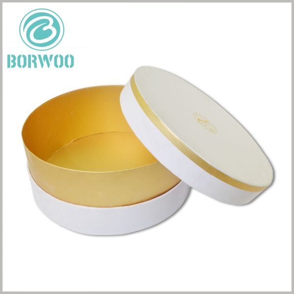 Large luxury round gift boxes packaging