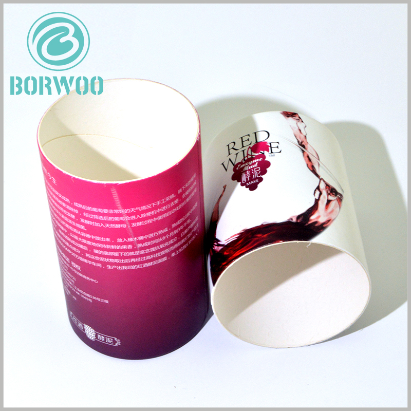 Large tube box with lid wholesale