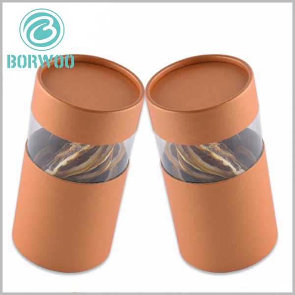 Multi-options cardboard food tube packaging boxes with lids