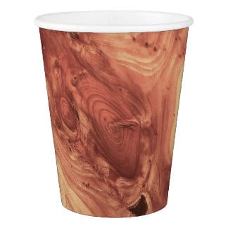 Natural Wood Paper Cups wholesale