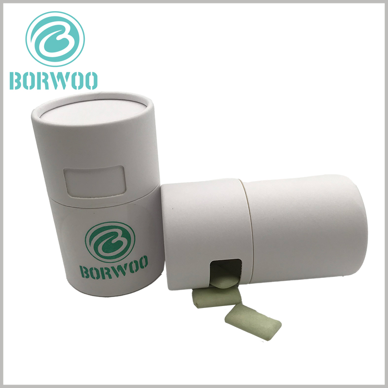 Paper tube packaging chewing gum, safe food-grade paper tube packaging is very important for environmental protection