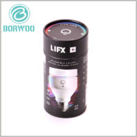 Printable empty cardboard tubes for Led bulb packaging boxes.The product style of the led bulb is reflected in the front of the package.