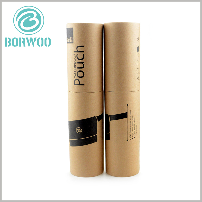 Printable kraft paper tube packaging wholesale.The diameter and height of the paper tube can be determined from the product