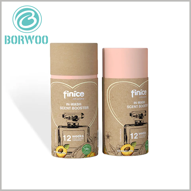 Printed cardboard tube packaging for scent booster