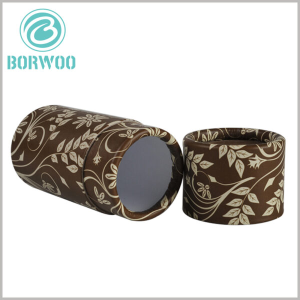 Printed small diameter cardboard tubes boxes with lids.Custom four-color Printed small diameter cardboard tubes with lids wholesale