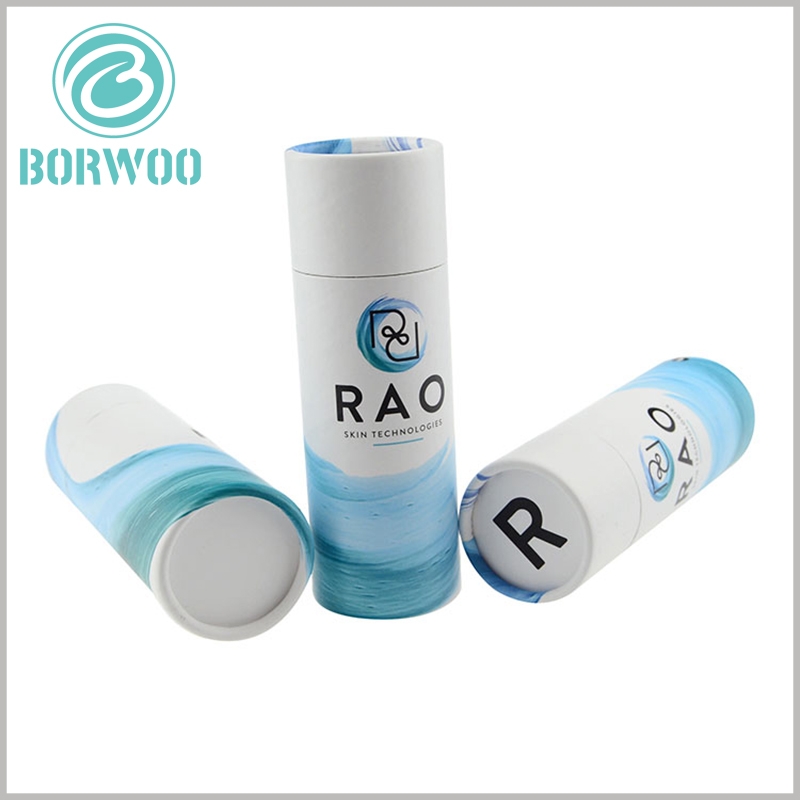 creative cardboard tubes packaging for skin care products boxes.Packaging printing LOGO will promote customer trust in products