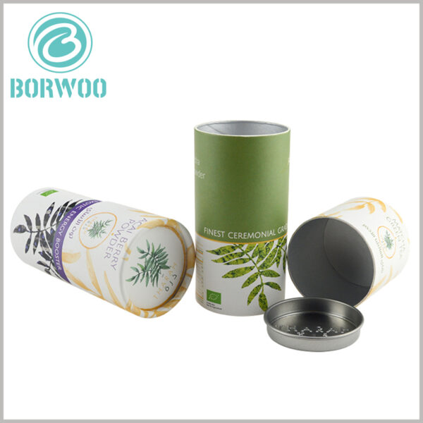 Quality cardboard tube food packaging boxes with metal.Custom packaging for the product