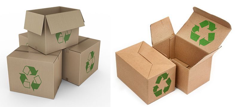 Recyclable corrugated packaging