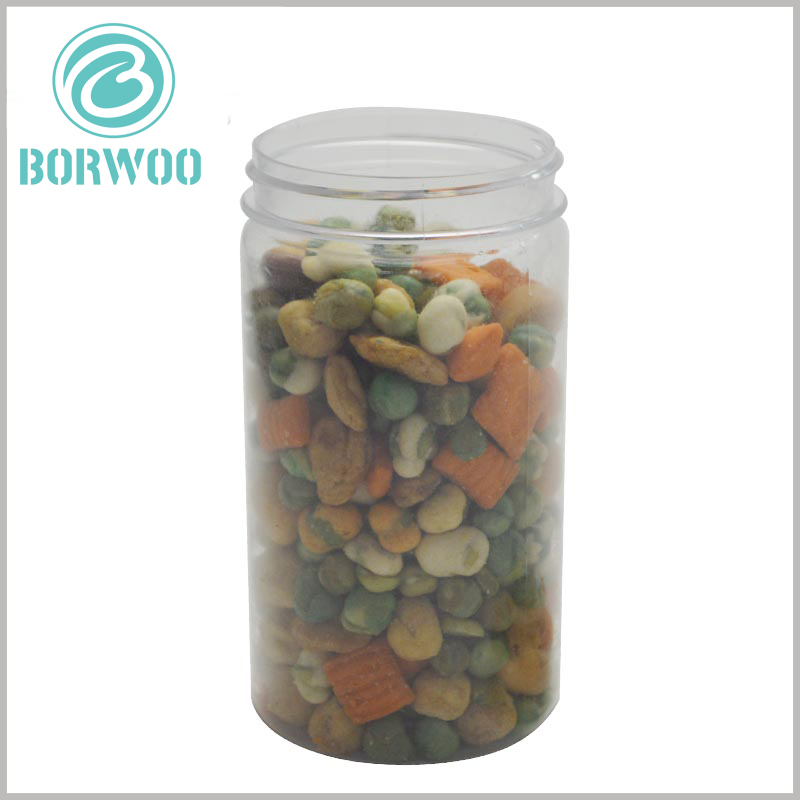 Safe Clear food plastic tube packaging wholesale