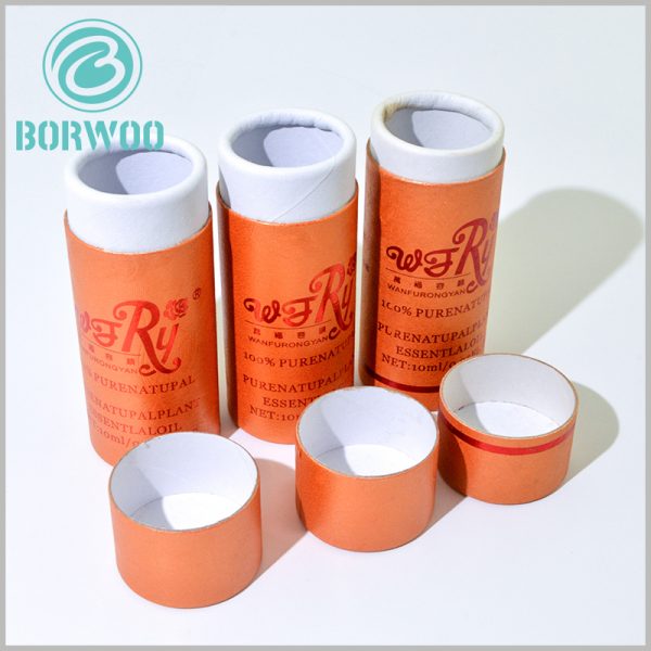 Skin care oil cardboard packaging tubes