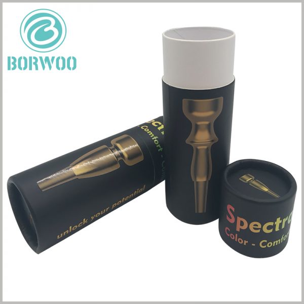 Small cardboard tube packaging for spectrum tone, small-diameter tube packaging can be closely integrated with the product without causing waste of space.