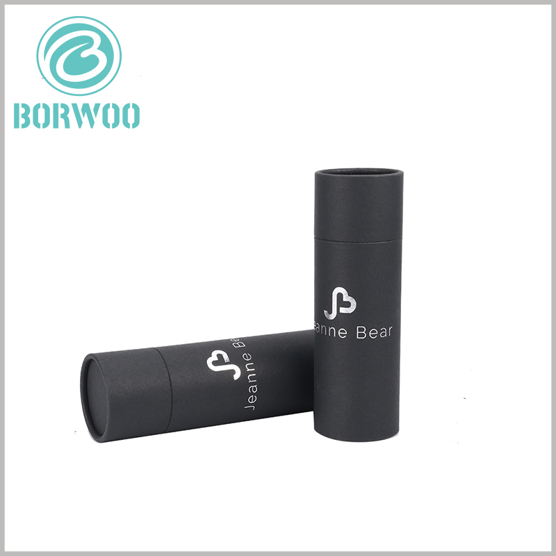 Small diameter black cardboard tube packaging boxes with logo wholesale.Small cardboard tube packaging boxes with logo for holding slender products