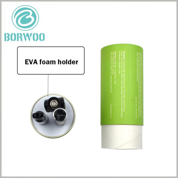 Small paper tube packaging for vape set, the inside of the paper tube is fixed with EVA.