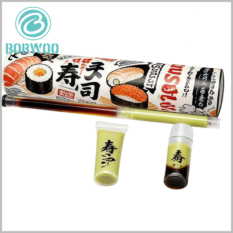 Disposable Sushi Push Up Pop Tube - Portable Sushi Storage Container for On-the-Go