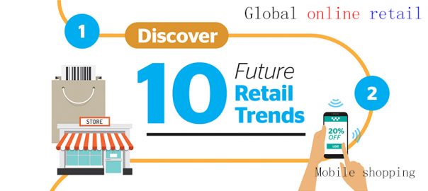 Trends of retailing in the future, online shopping has become more and more important