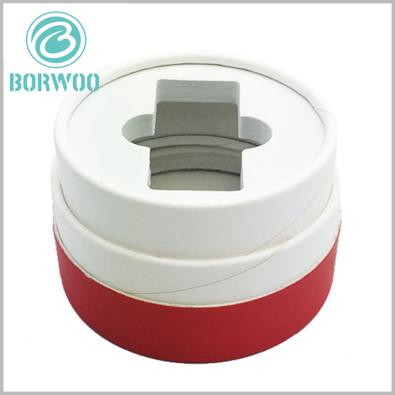 Watch round boxes packaging with insert