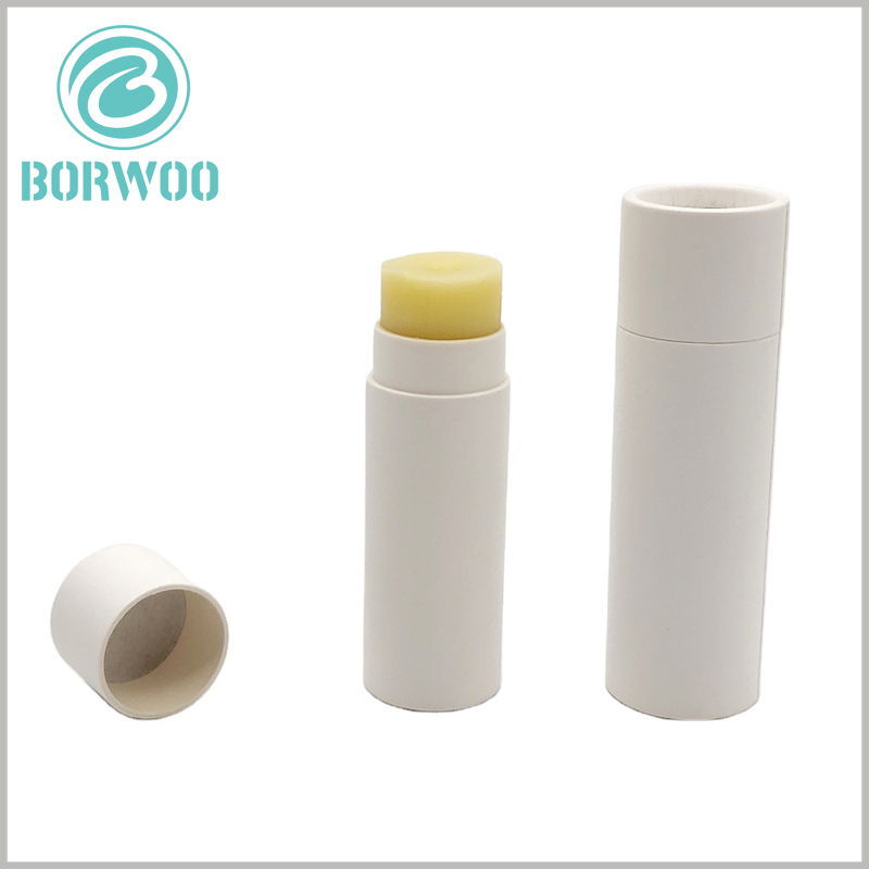 White Deodorant push up tube packaging