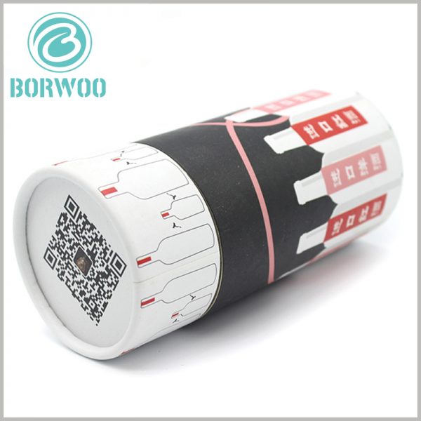 Wine round cardboard boxes with logo wholesale