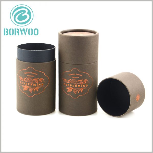 biodegradable cardboard tube packaging boxes.custom high quality cardboard tube packaging boxes with emboss printing logo wholesale
