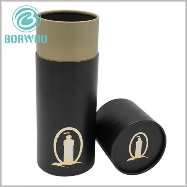 black candle paper tube packaging boxes wholesale