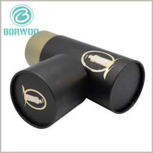 black candle paper tube packaging custom