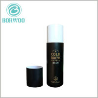 black cardboard cup packaging boxes wholesale.The application of bronzing printing technology to packaging can increase the luxury of packaging